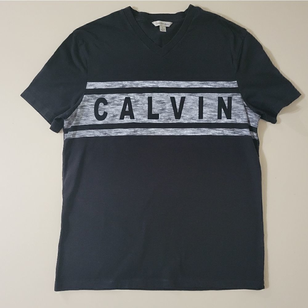 Calvin Klein Men's Black Short Sleeve Tshirt